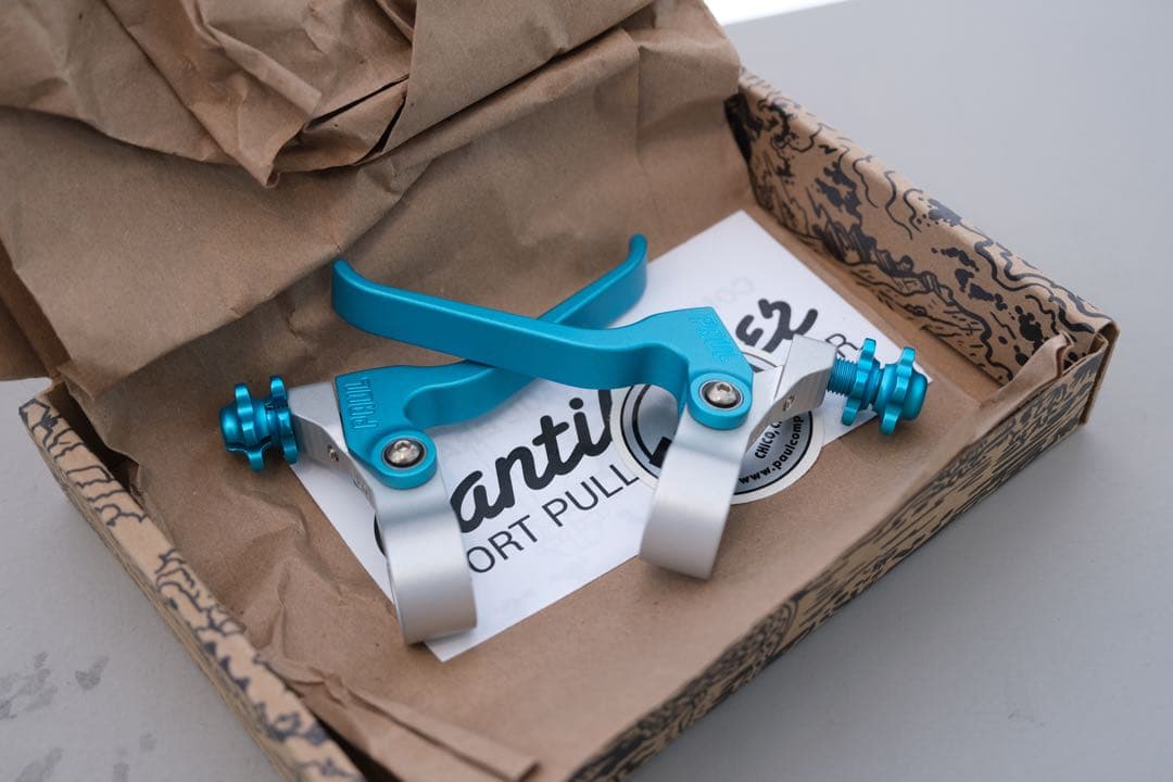 Paul canti lever simworks ターコイズ blue lug