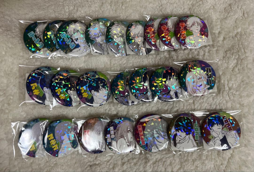 チェンソーマン　オールスター缶バッジ　まとめ売り　セット