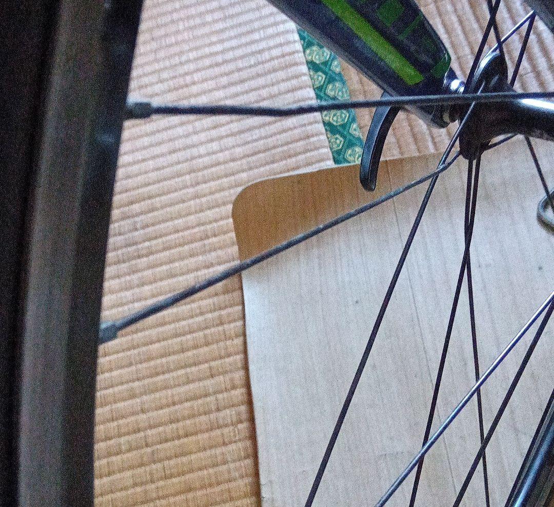 のあ☆ママ☆ MERIDA SCULTURA ホイール側