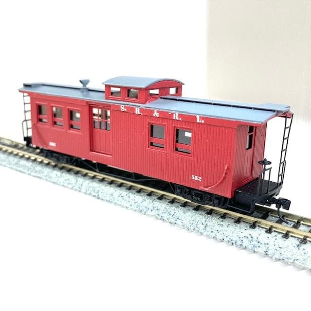 SR&RL Long Caboose KIT 珊瑚模型製 HOn30(9㎜)
