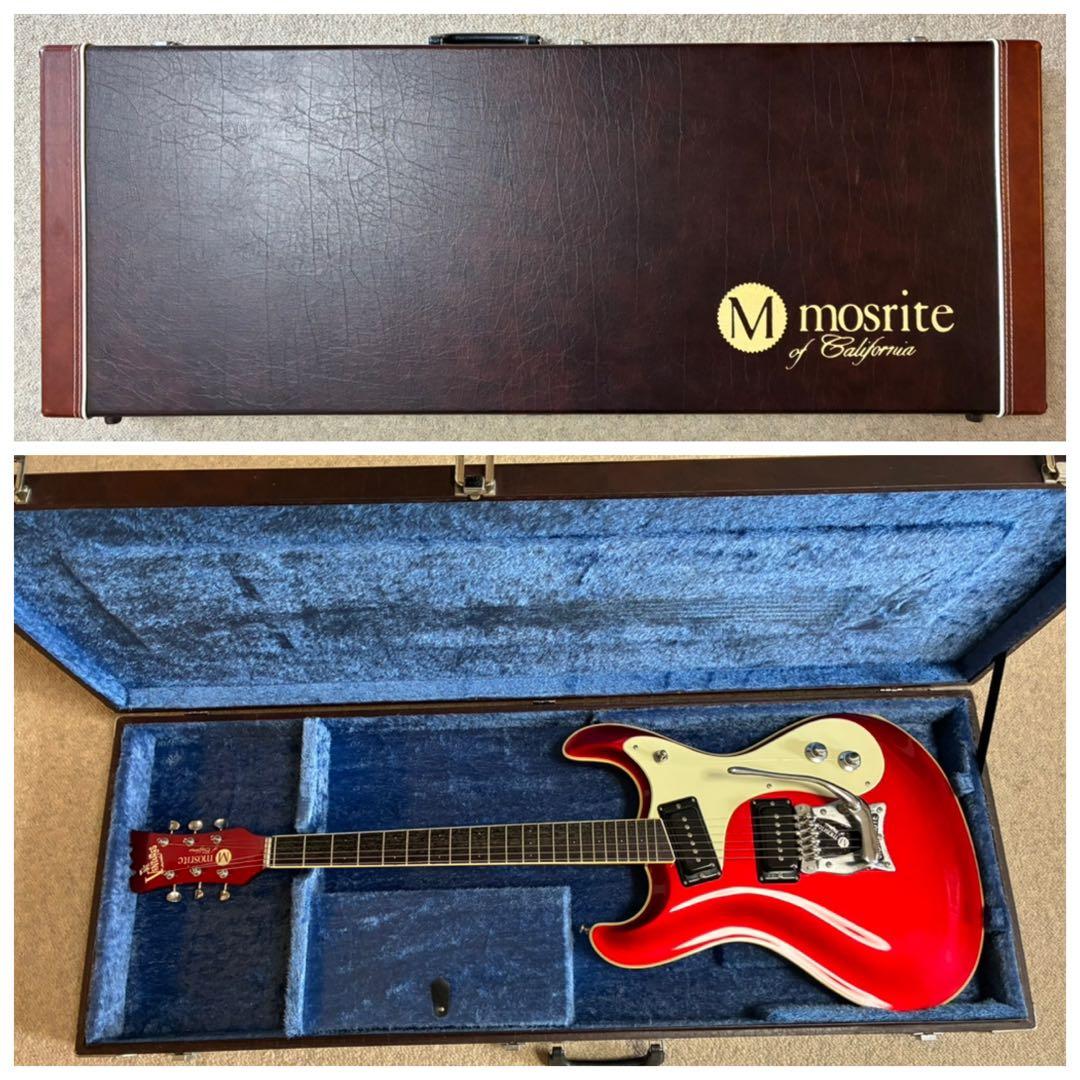 ■美品！USAモズライト 1963リイシュー！演奏動画あり！ハードケース付