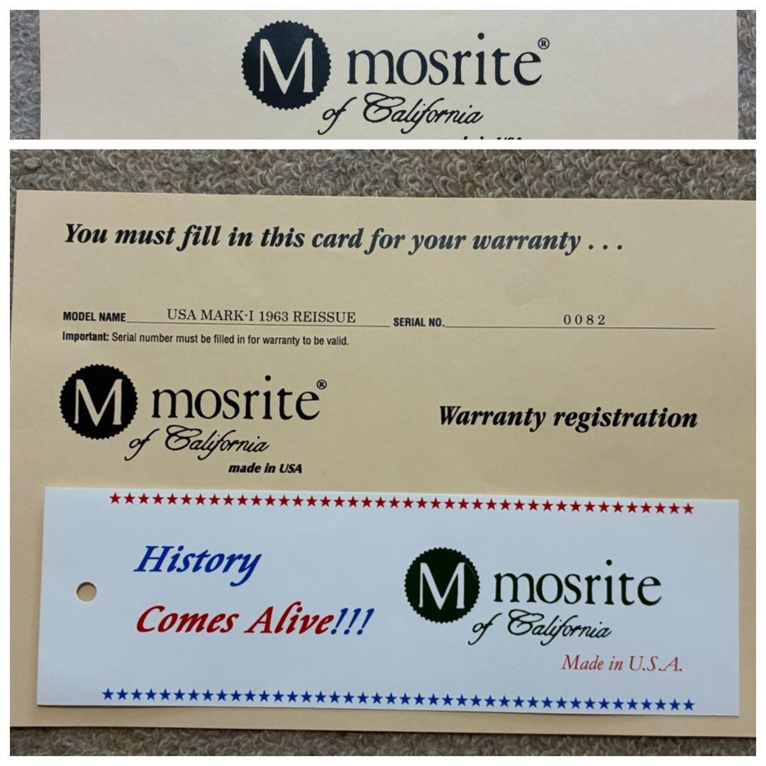 ■美品！USAモズライト 1963リイシュー！演奏動画あり！ハードケース付