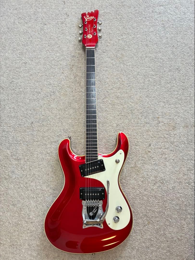 ■美品！USAモズライト 1963リイシュー！演奏動画あり！ハードケース付