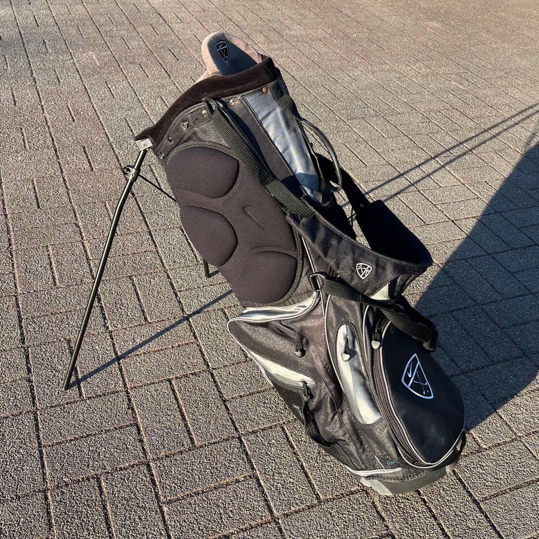 NIKE キャディバッグ ゴルフバッグ 7分割 軽量 スタンド付き