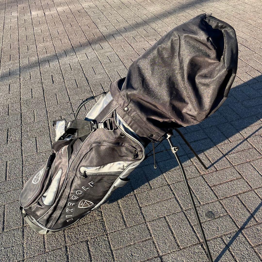 NIKE キャディバッグ ゴルフバッグ 7分割 軽量 スタンド付き