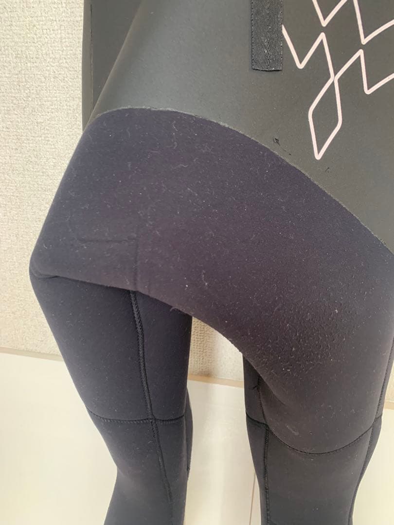 セミドライ ウエットスーツ 5mm ブラック レディース 子供