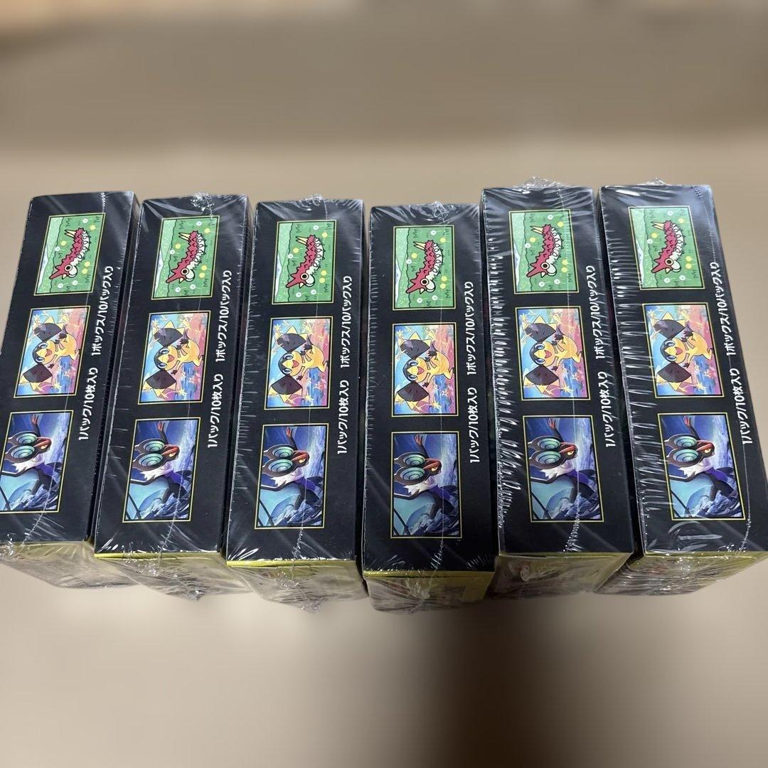 ポケモンカード MEGAドリームex 新品未開封 シュリンク付き 6BOX