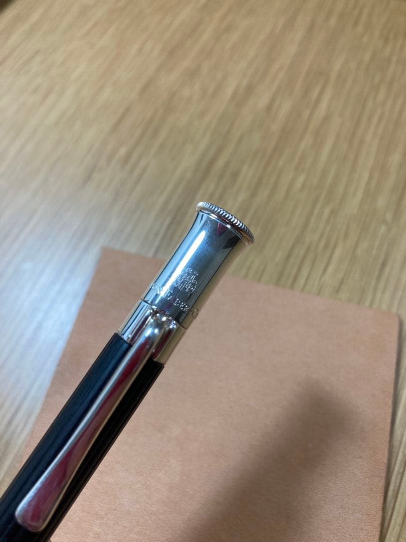 ほぼ未使用！ファーバーカステル伯爵コレクション　エボニー　ボールペン　旧ロゴ