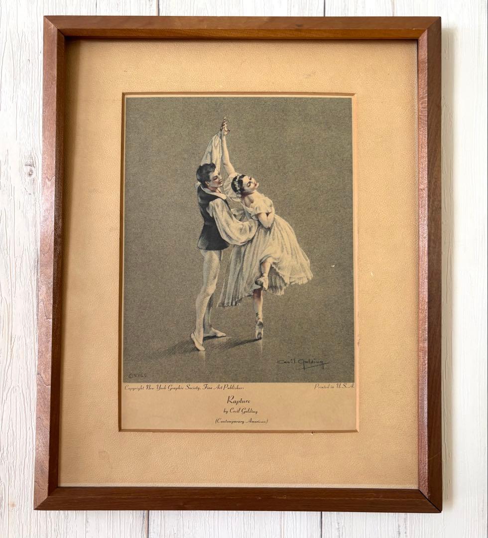 セシルゴールディング（Cecil Golding）プリントアート 2点セット