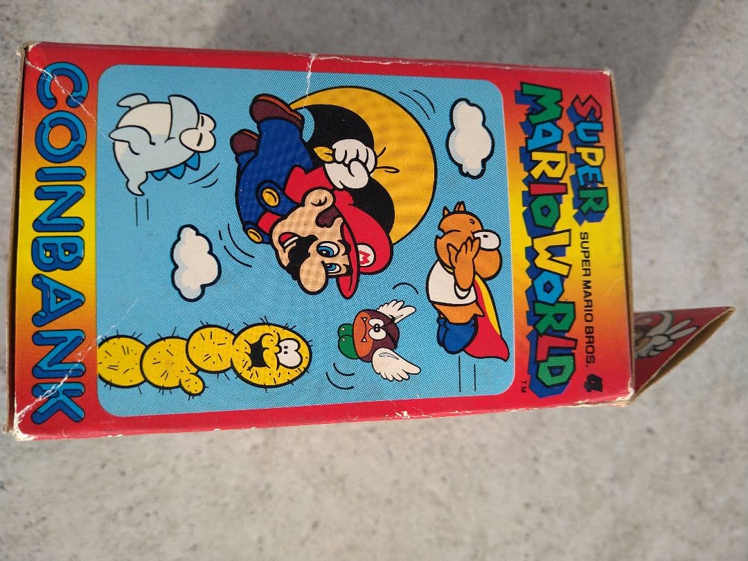未使用 スーパーマリオワールド バンク