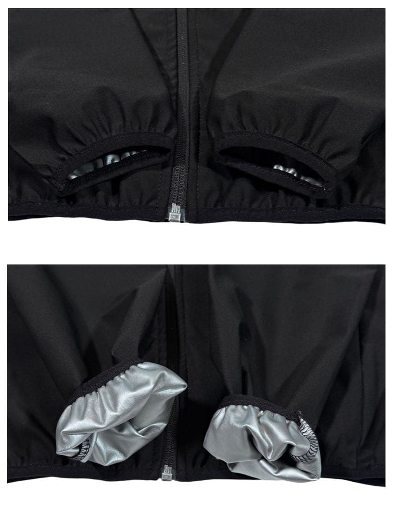 【美品】男女兼用 SIXPAD フード付 セットアップ サウナスーツ 上下M