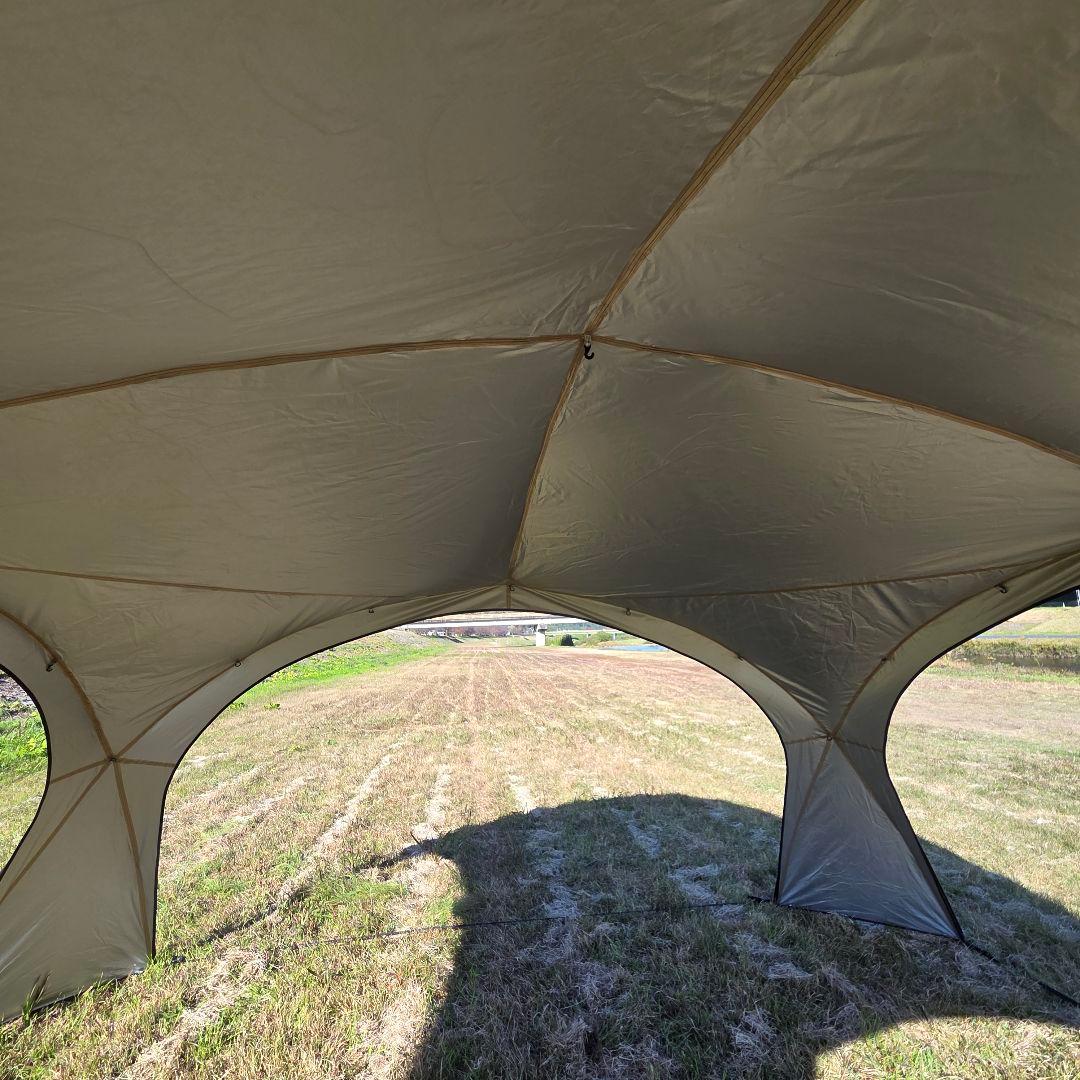 ShineTrip ドームシェルター　耐紫外線性UPF50+ 高さ2.3m