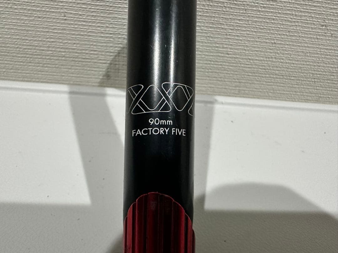 パーツ FACTORY FIVE TITAN STEM 31.8mm 90mm