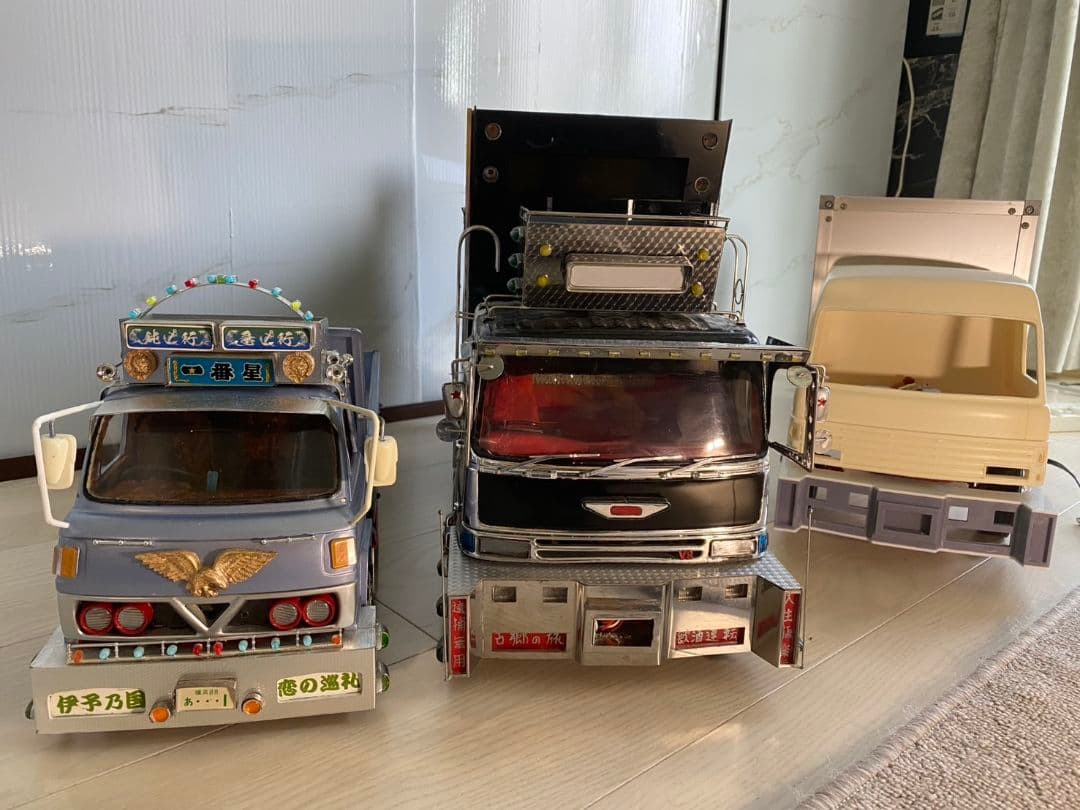 ムネトラ １／１４ Ｖキャンター　フルスクラッチ　　ＷＰＬ改　　レトロ　　希少