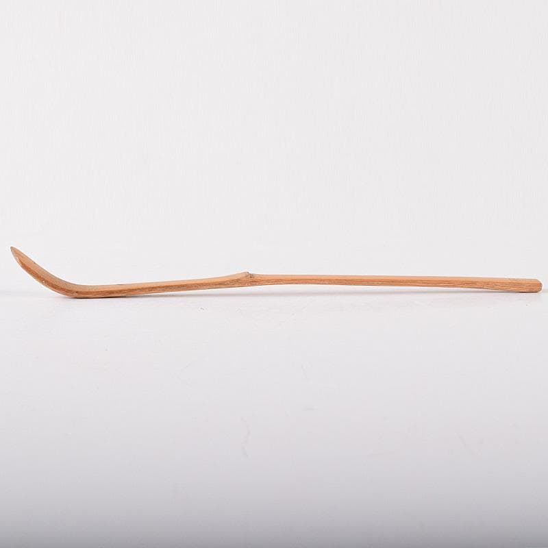 茶道具　表千家十三代即中斎　自作茶杓　銘「松竹梅」　書付共筒共箱　M　R8041