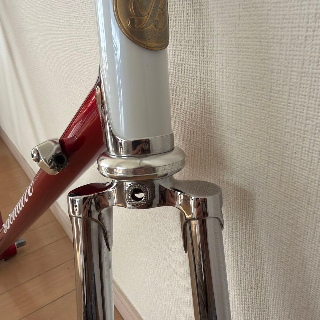 Bellatte ベラーテ クロモリフレームセット　ステム BB付き