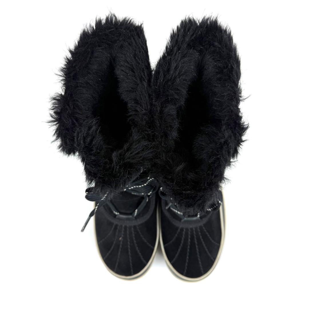 ソレル　スエード　ウィンターブーツ　スノーブーツ　　ファー　25cm