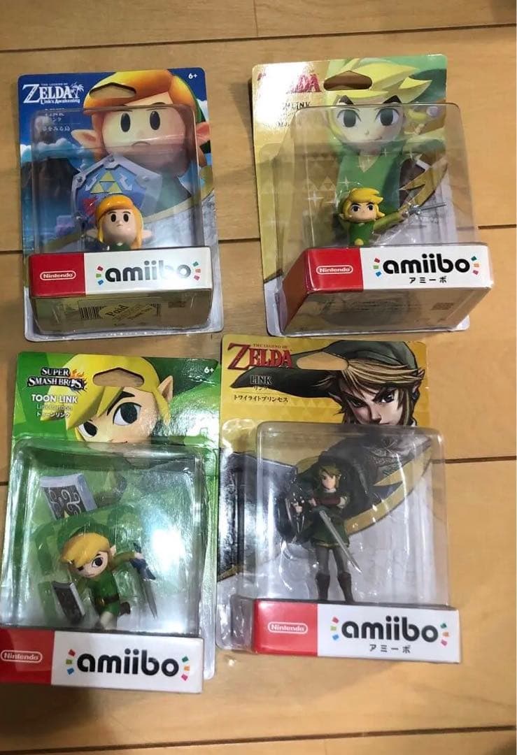 ゼルダの伝説　amiibo 未開封品　ティアーズ オブ ザ キングダム　対応