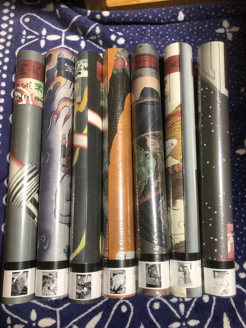 スターウォーズ　星間大戦絵巻　浮世絵ポスター　7種セット