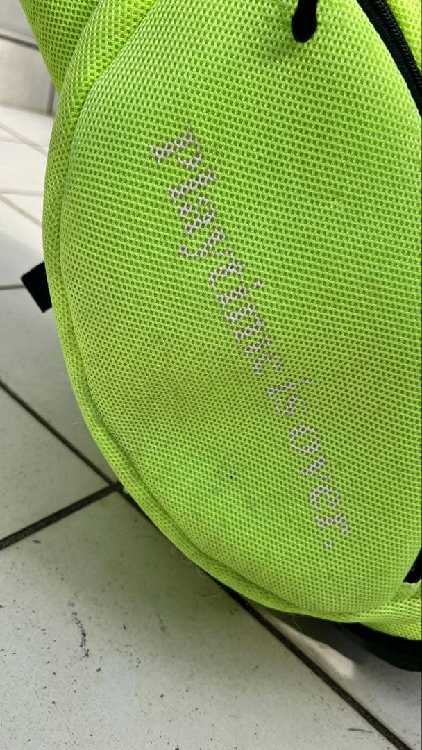 サイコバニー Psychobunny キャディバッグ 蛍光グリーン スタンド付き