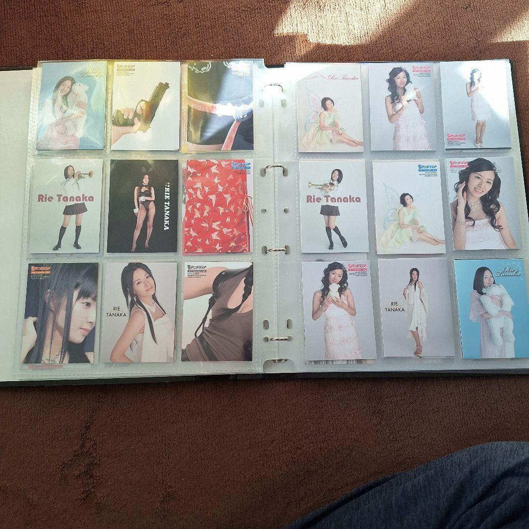 田中理恵　声優　カード+専用バインダー