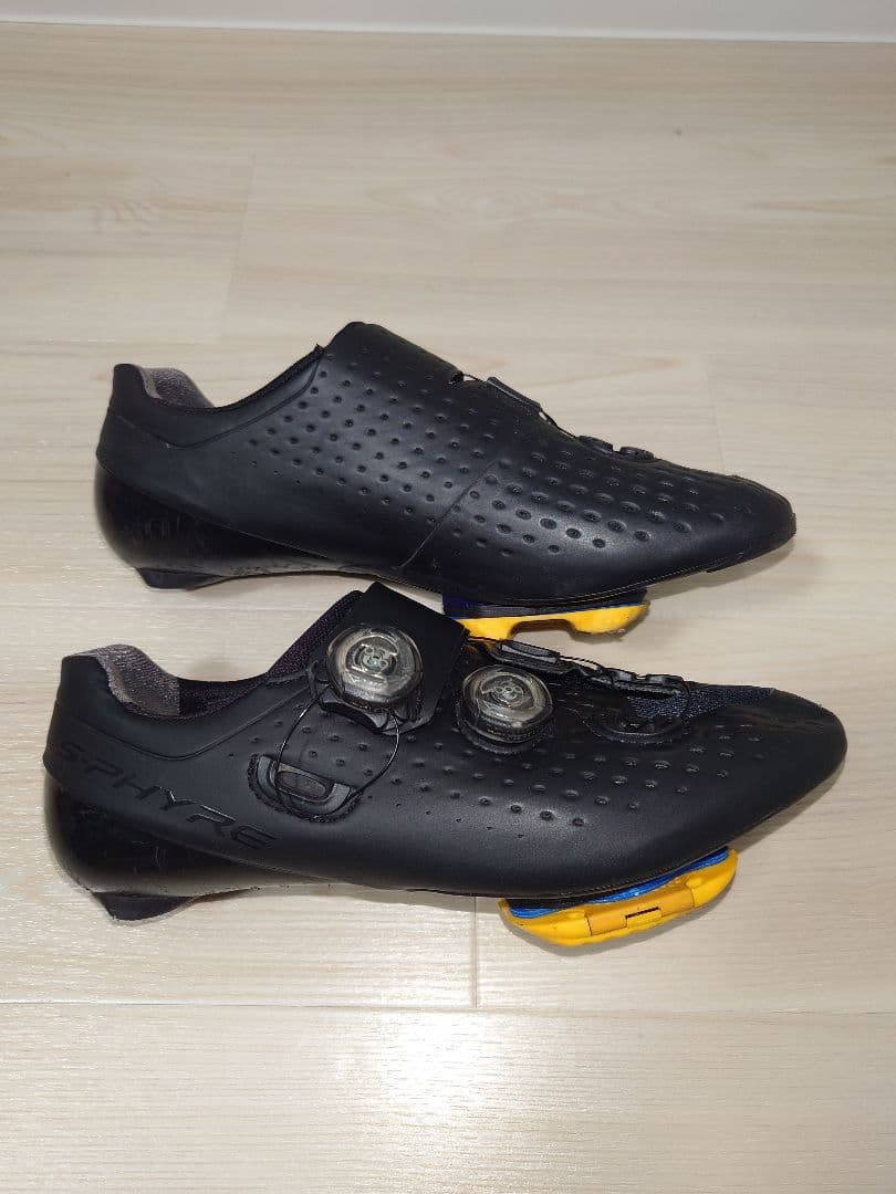 【値下】シマノ SH-RC900-EL ワイド 黒 サイズ40 スピードプレイ付