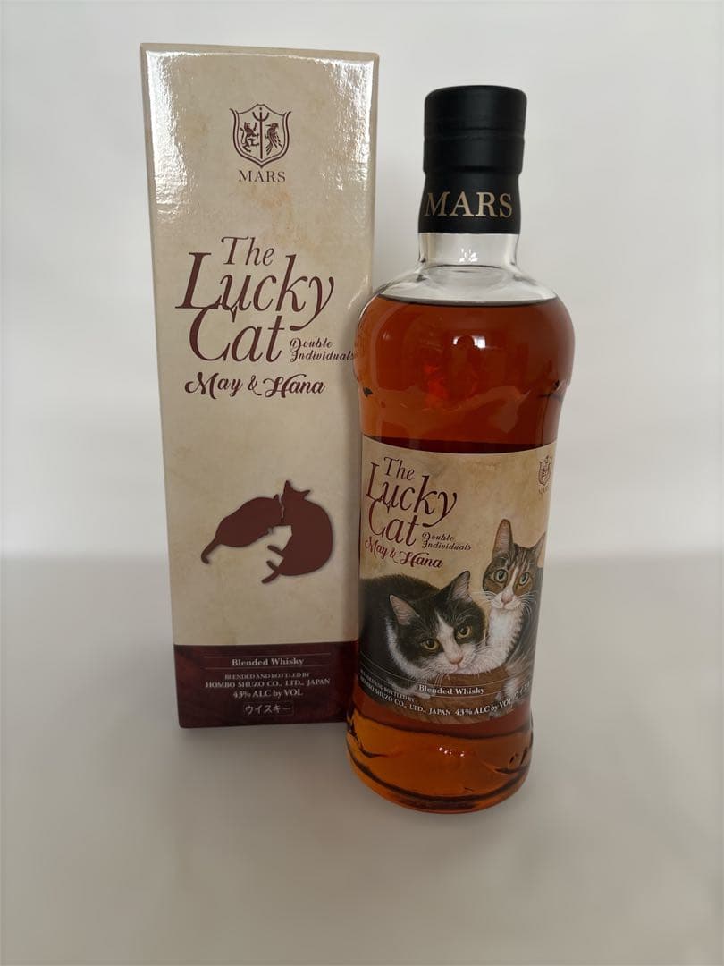 ウイスキー MARS The Lucky Cat May & Hana 700ml