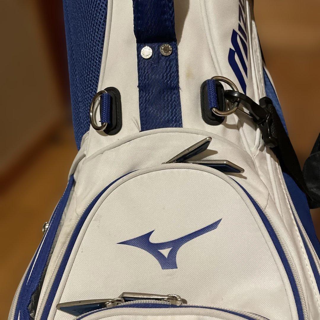 【希少カラー・スタンド式】Mizuno ゴルフ　キャディバッグ