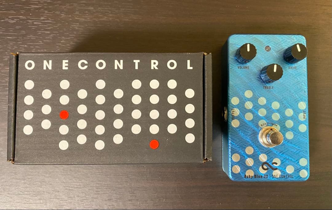ONE CONTROL Baby Blue OD ギターエフェクター　美中古