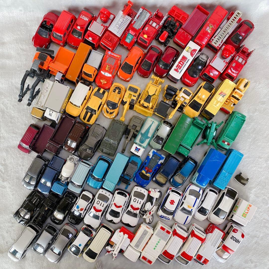 トミカ　85台　セット　大量　まとめ売り　ミニカー　車　はたらく車