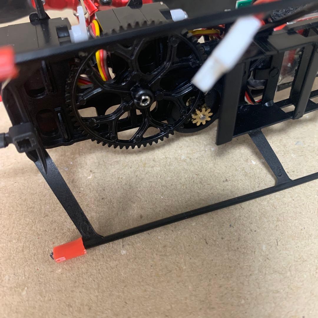 ヘリコプター　ラジコン　XK K110S 改 メタル仕様、バッテリー　2本付