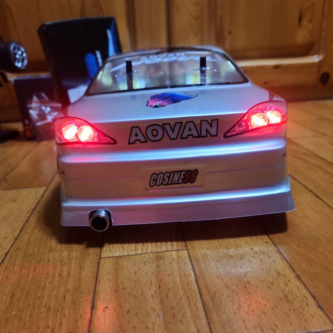 タミヤ ドリフト ラジコン フルセット　TT01　シルビア　ボディ　　　tt02