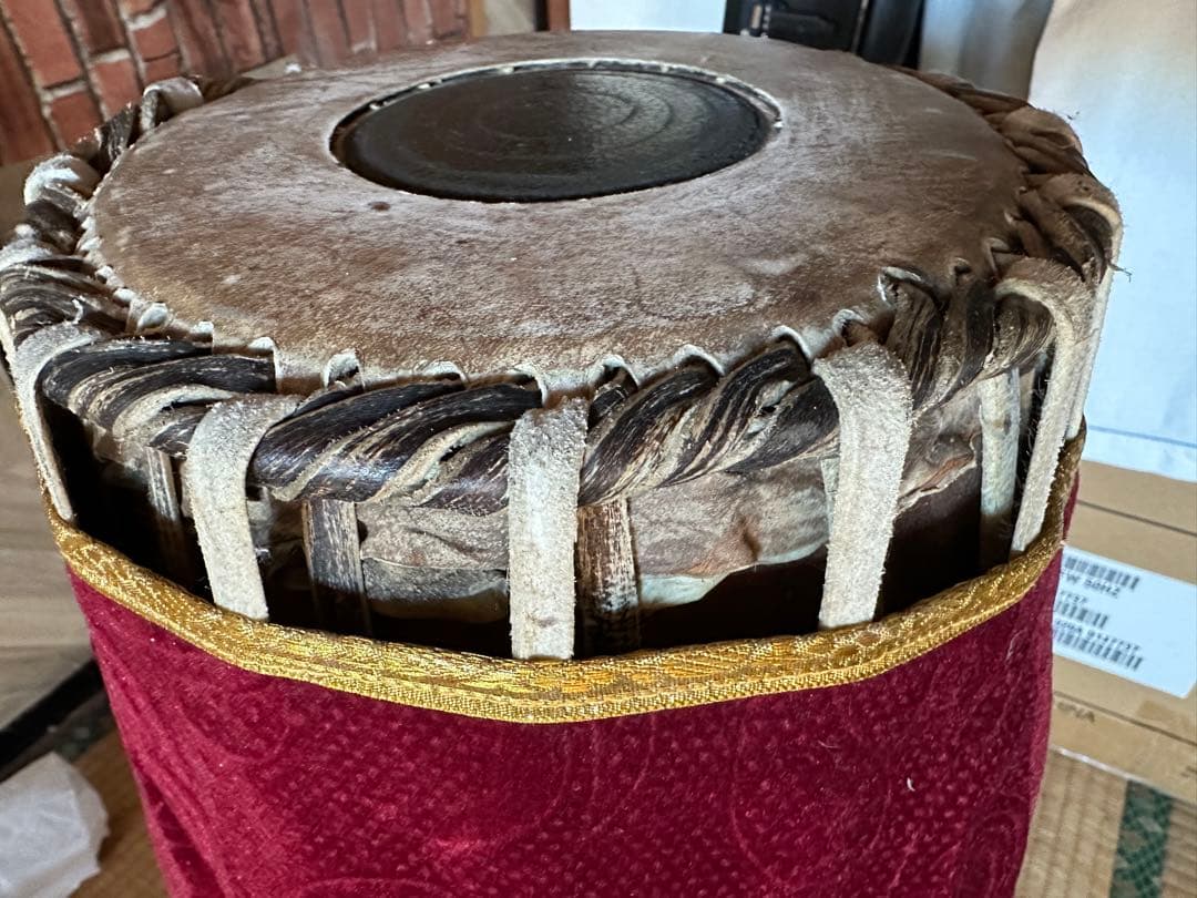 ムリダンガム　Mridangam 民族楽器 太鼓　タブラ　シタール　インド楽器