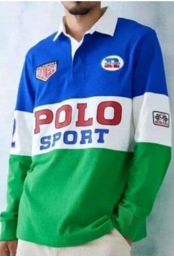 未使用！ポロスポーツ　ラガーシャツ　ポロラルフローレン　POLO SPORT