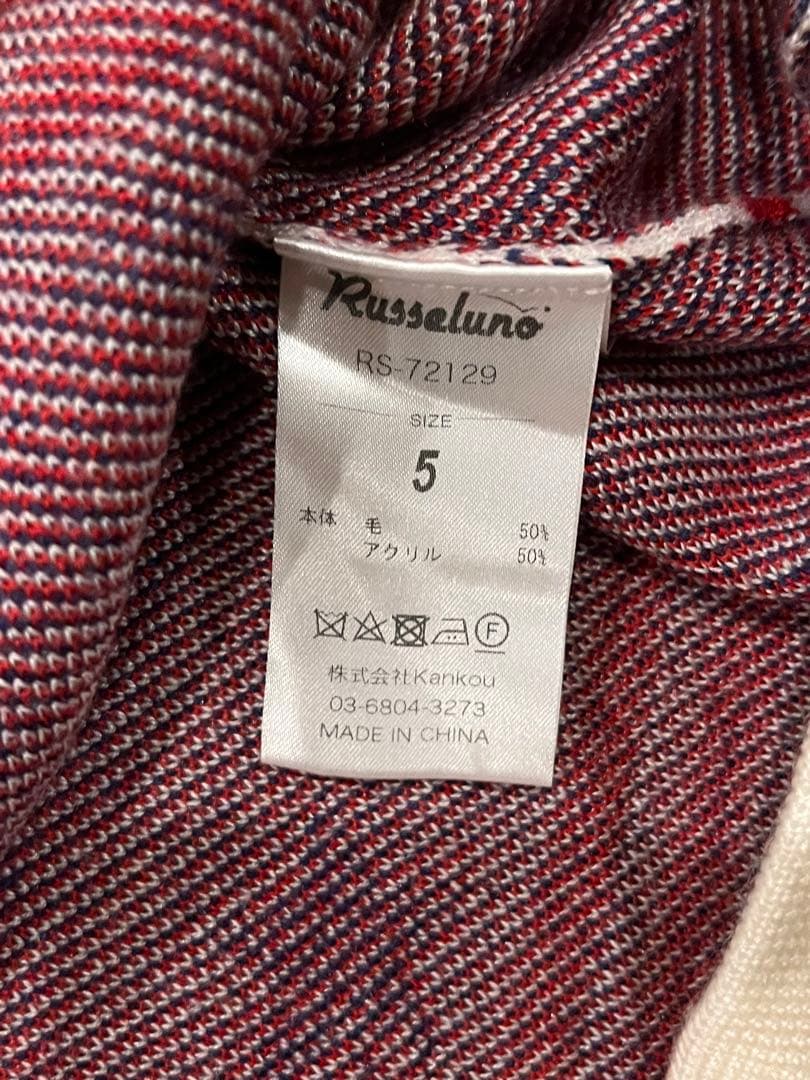 激レア RUSSELUNO ラッセルノ ニット セーター ゴルフウェア ロンT