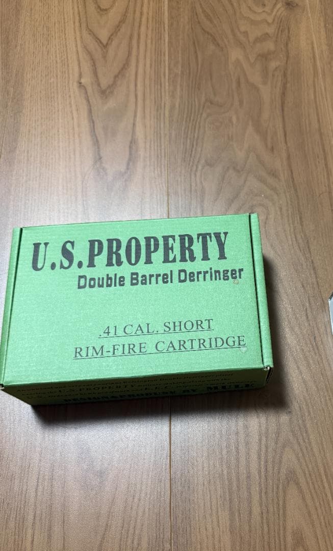 クラフトアップルワークス モデルガン ダブル バレル デリンジャー 中古