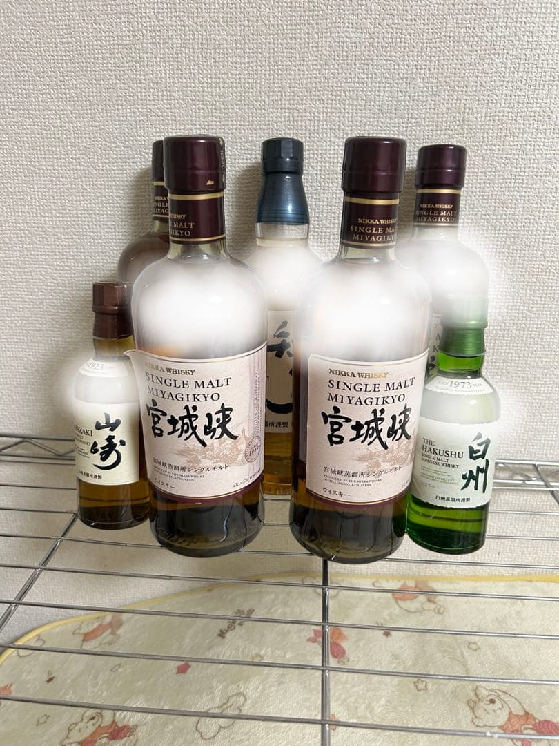 サントリー　ウィスキー　まとめ売り　宮城峡　知多　山崎　白州