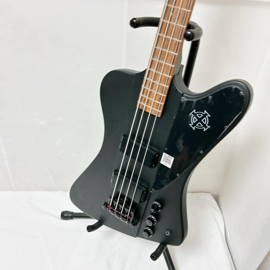 美品 Epiphone エピフォン Gotihc Thunderbird Ⅳ 黒
