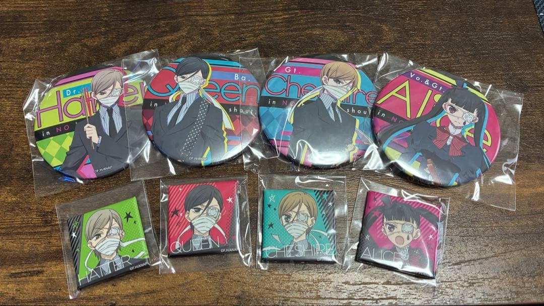 覆面系ノイズ　⭐︎ニノ　ユズ　ハルヨシ　クロ⭐︎ イノハリ　ドでか缶バッジ