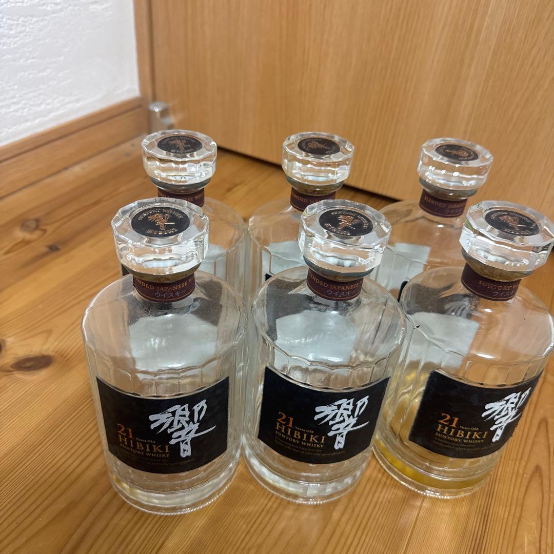 響 21年 空瓶ボトル 6本セット