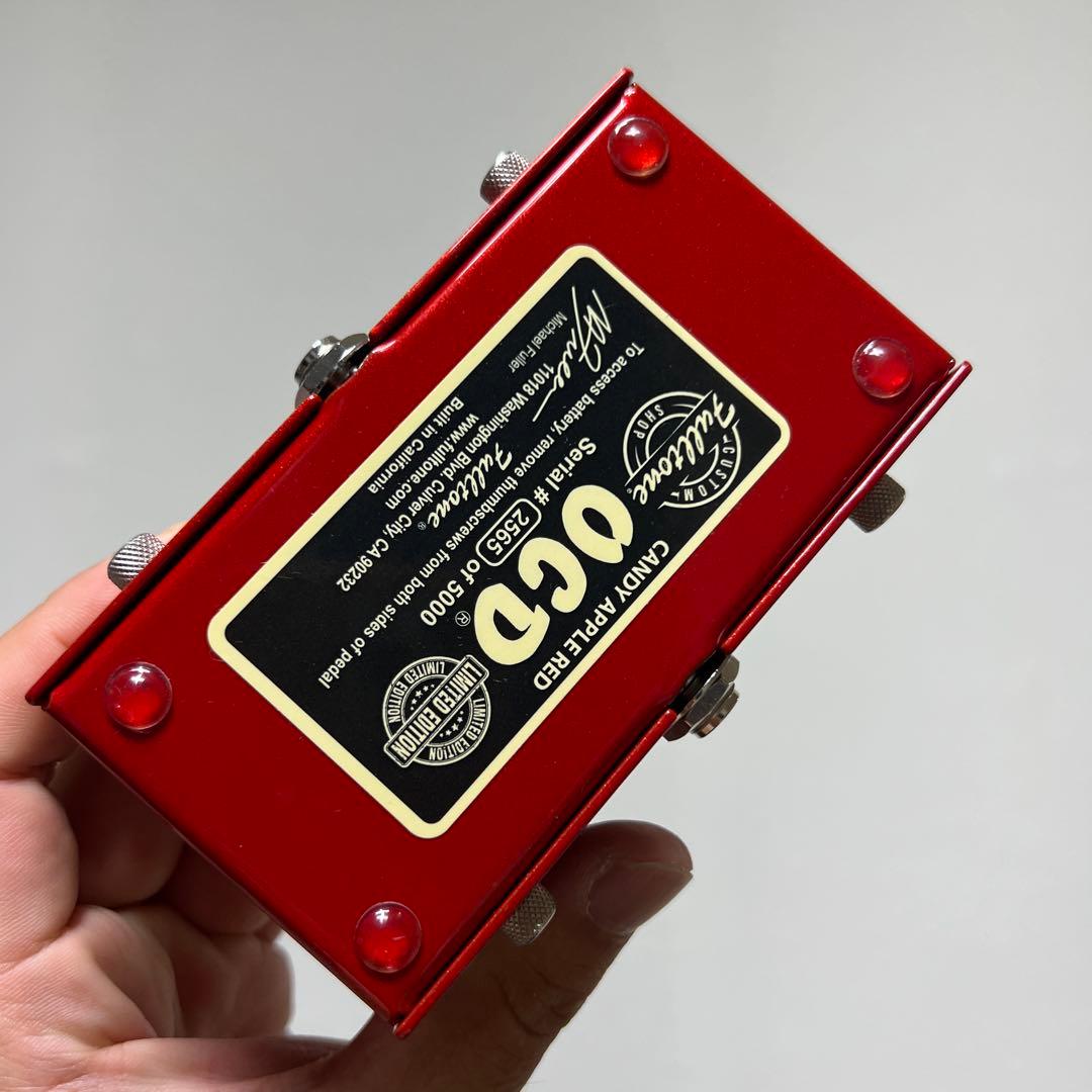 【レア】Fulltone OCD candy apple red