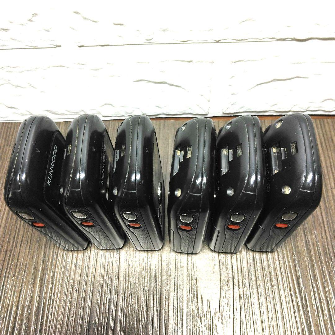 程度良好6台セット★KENWOOD UBZ-S20 特定小電力トランシーバー