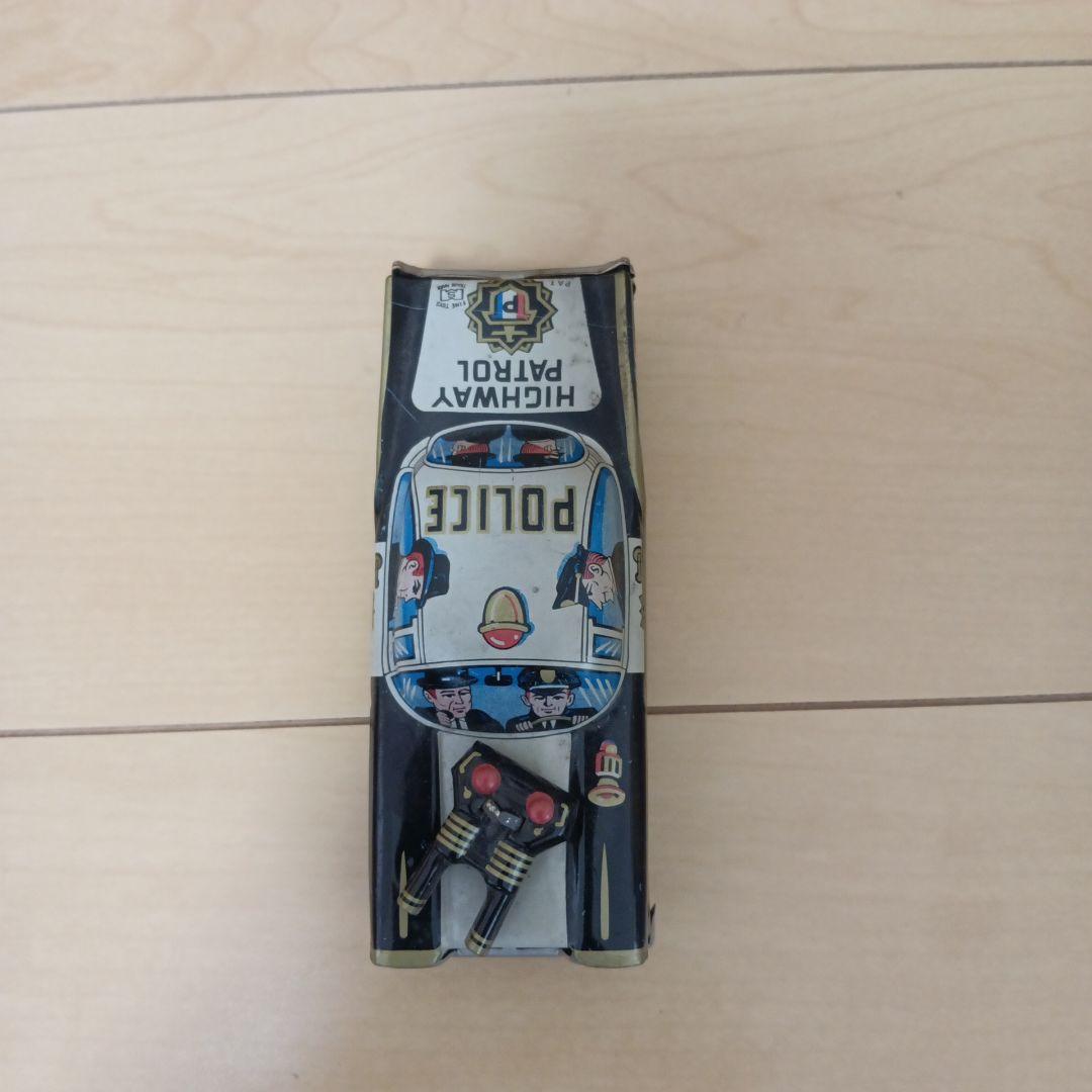 野村トーイ製 ビンテージのブリキ製パトカー