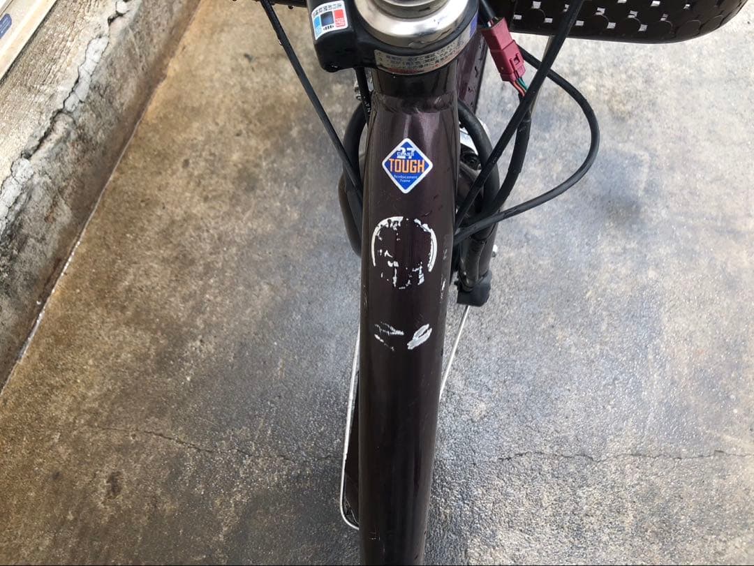 ブリヂストン最新電動アシスト自転車フロンティア26インチブラウンアルミボディー