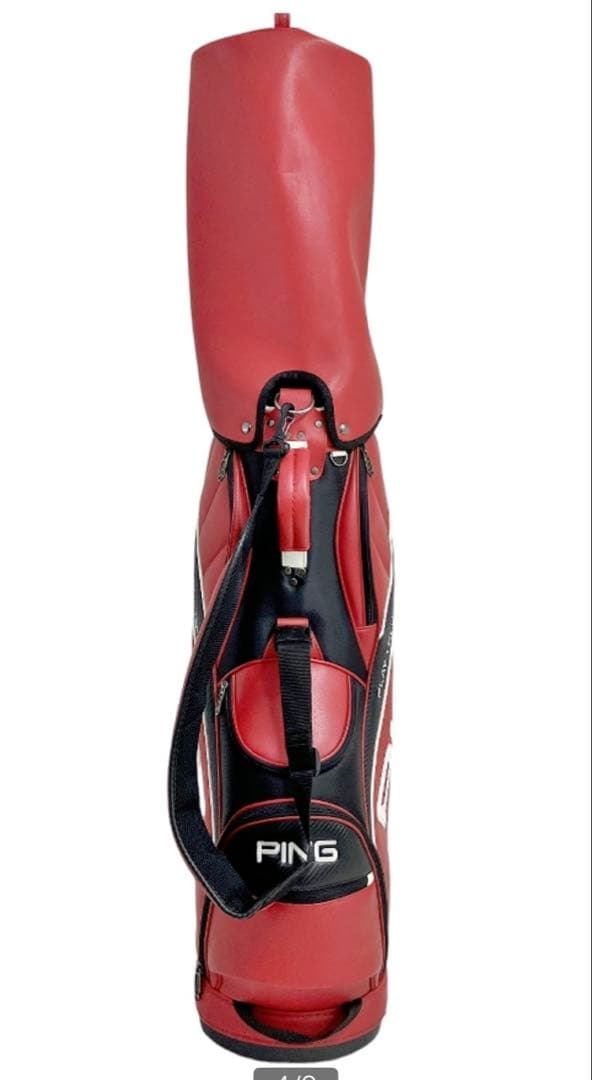 2019年モデル！　ピンPING CB-U191　キャディバッグ　9型　レッド