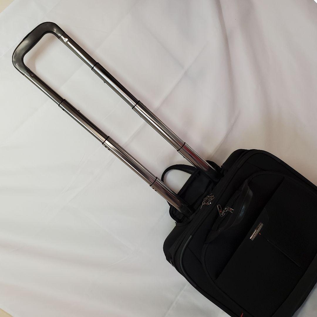 Samsonite キャリーカート 黒 TSAキー付き