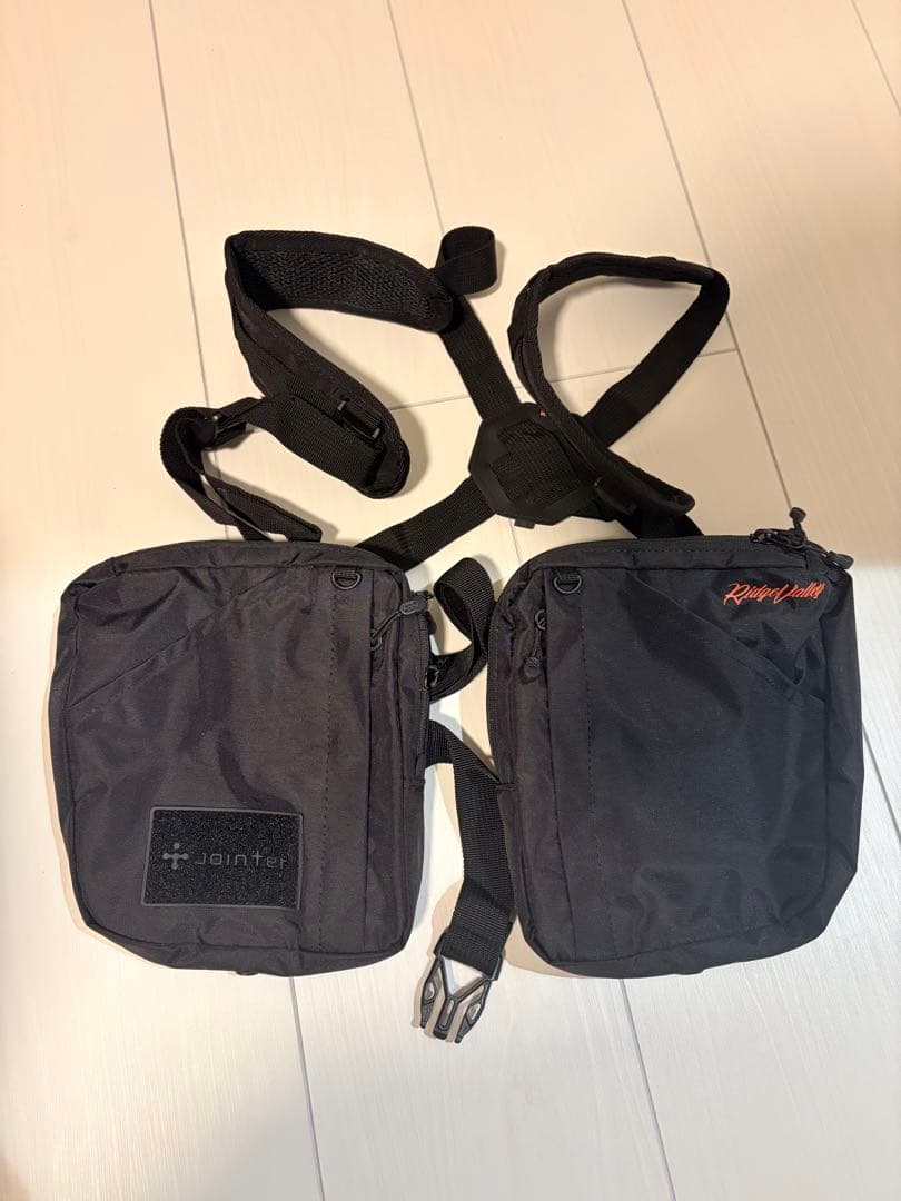 joint ブラック フィッシングベスト