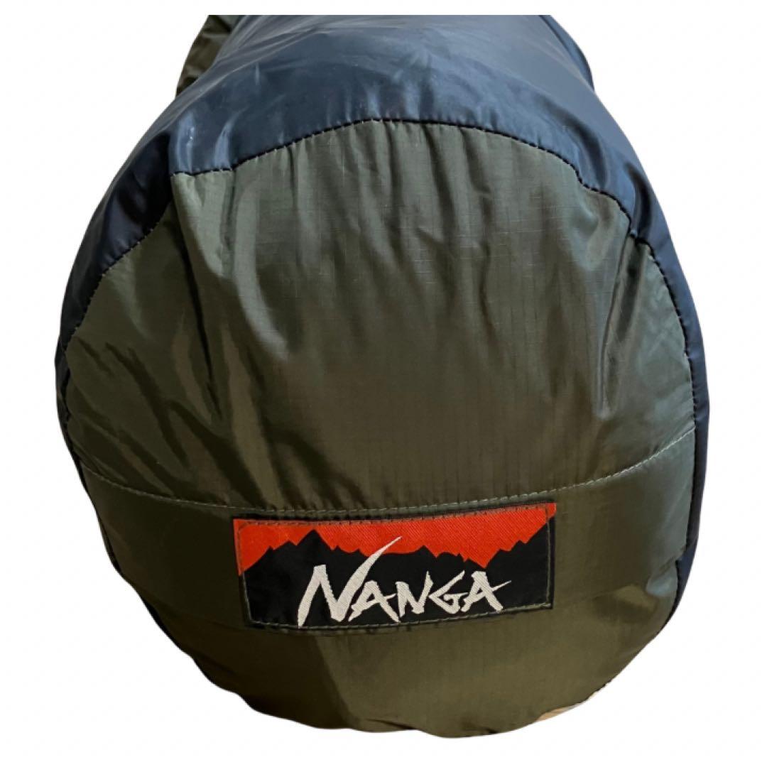 ほ*ー様 ナンガ NANGA オーロラ 800DX カーキ　3ten 寝袋　シュ
