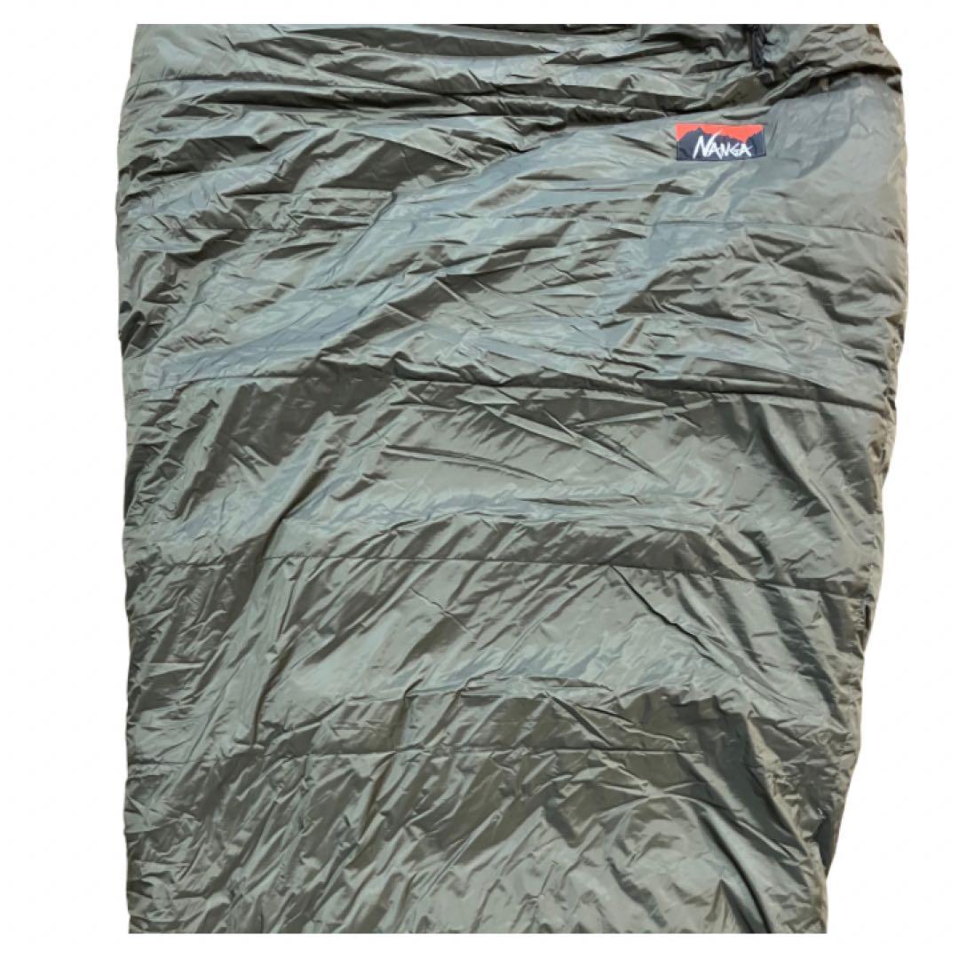 ほ*ー様 ナンガ NANGA オーロラ 800DX カーキ　3ten 寝袋　シュ