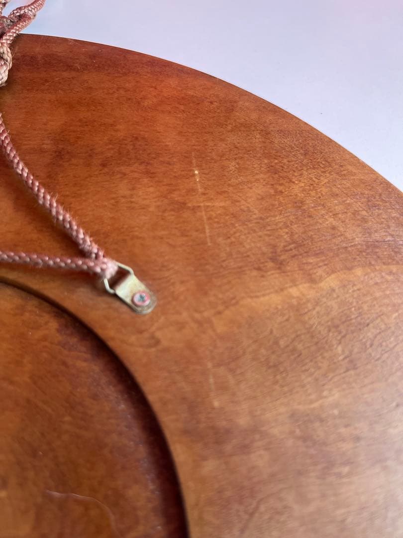 日光彫 アートパネル　迎清臣　民芸　工芸　昭和レトロ　迎刀　ジャパニーズモダン